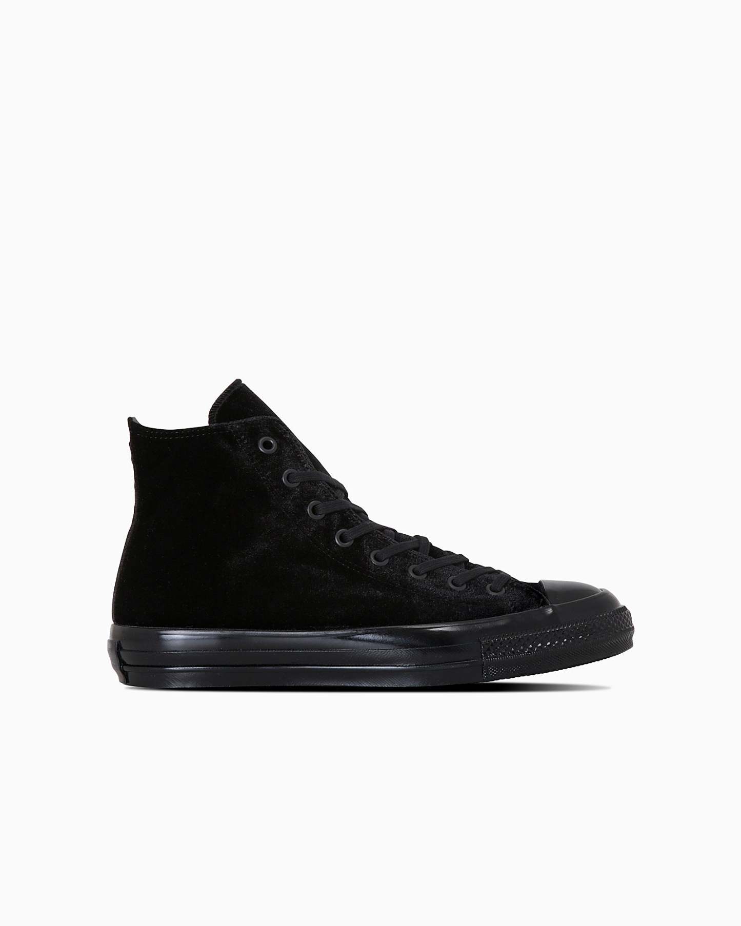 CONVERSE ALL STAR US VELVET HI - ブラックモノクローム - 3