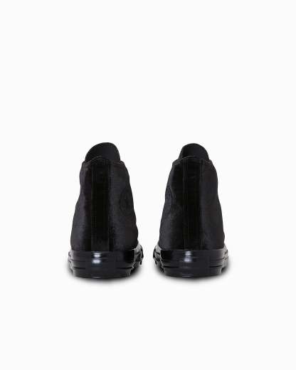 CONVERSE ALL STAR US VELVET HI - ブラックモノクローム - 5