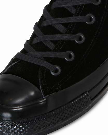 CONVERSE ALL STAR US VELVET HI - ブラックモノクローム - 7