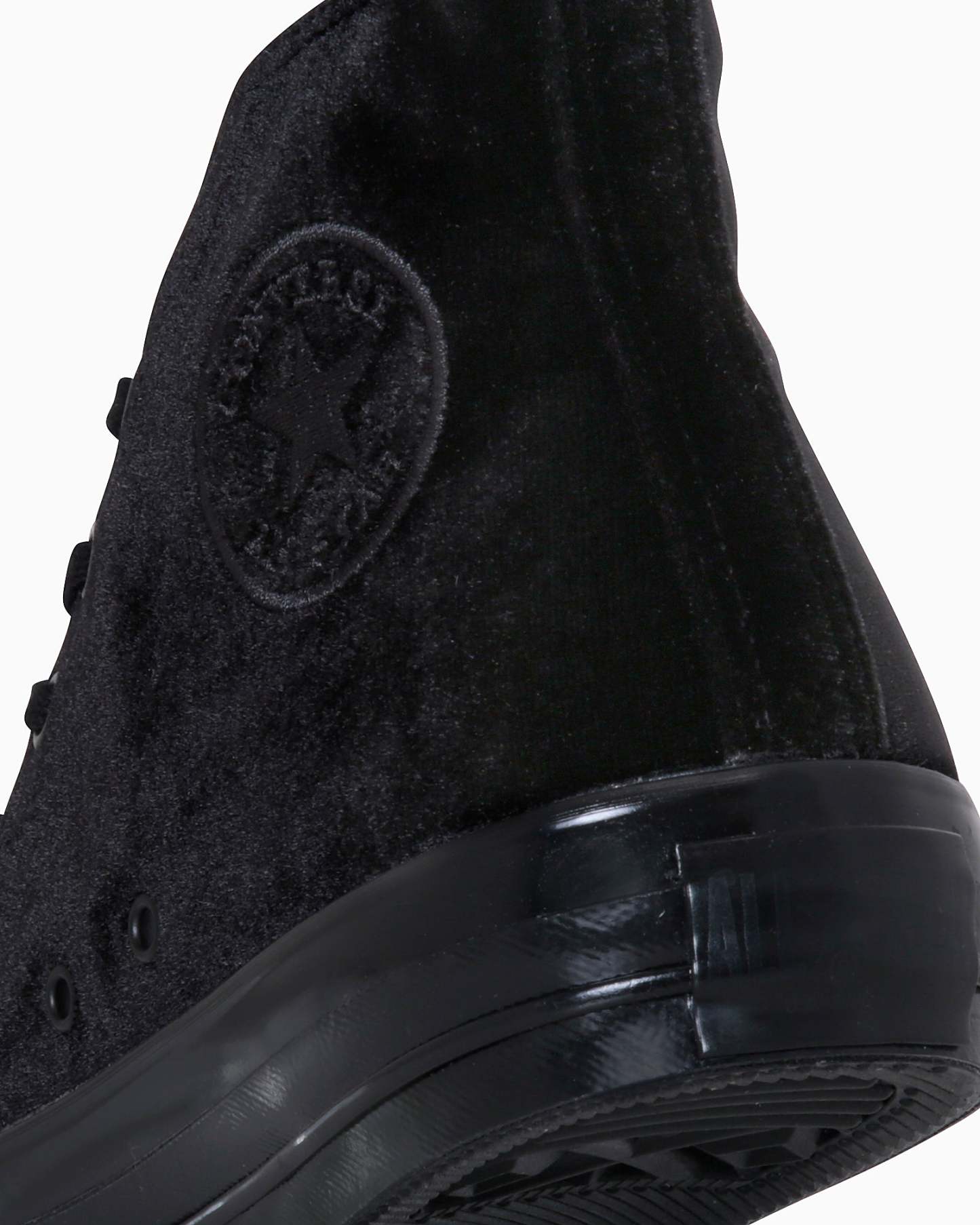 CONVERSE ALL STAR US VELVET HI - ブラックモノクローム - 8