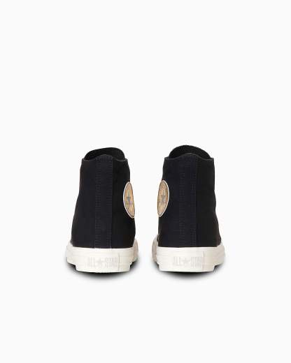 CONVERSE ALL STAR GOLDPATCH HI - ブラック/ゴールド - 5