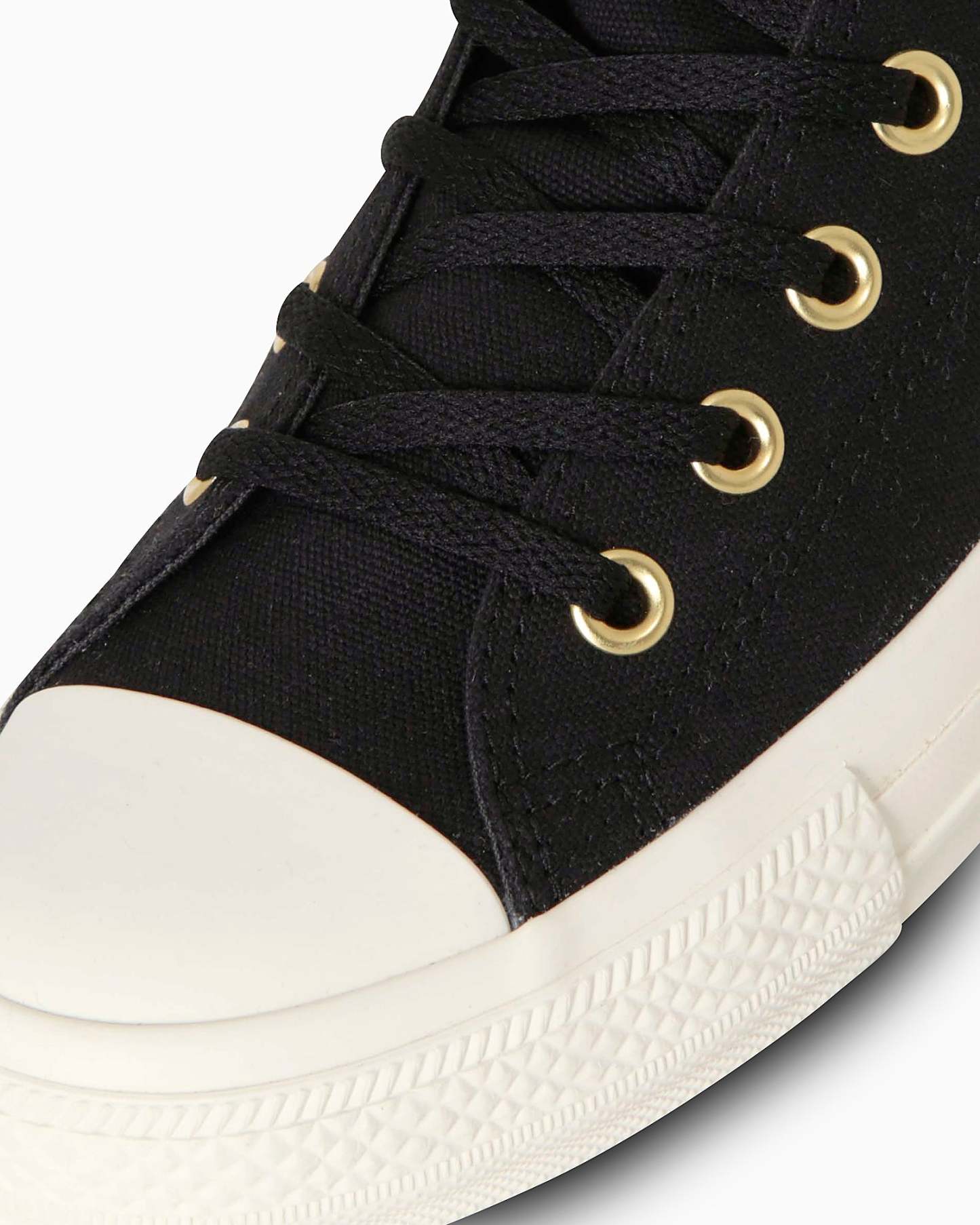 CONVERSE ALL STAR GOLDPATCH HI - ブラック/ゴールド - 7