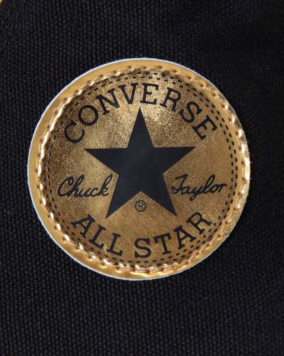 CONVERSE ALL STAR GOLDPATCH HI - ブラック/ゴールド - 9