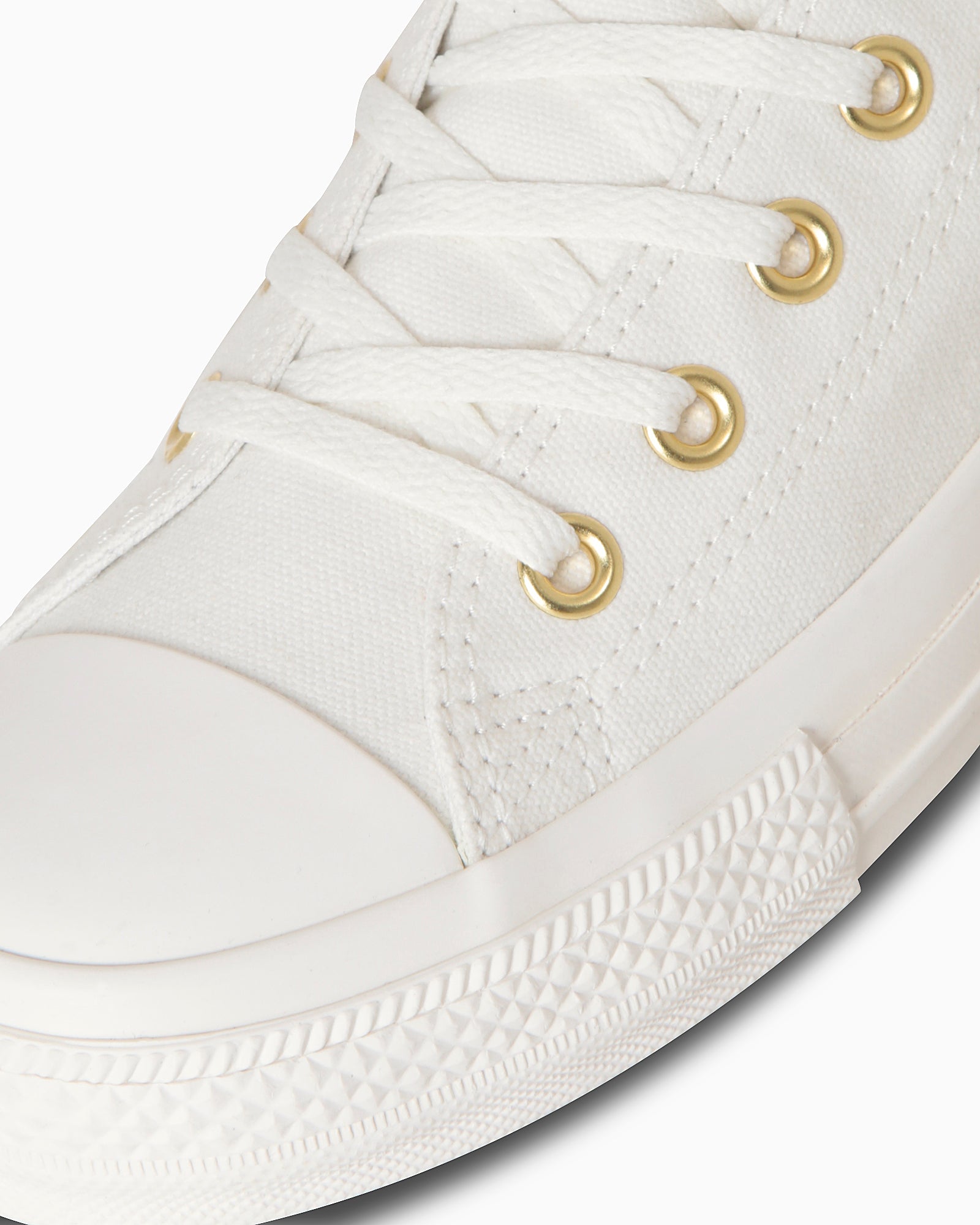 CONVERSE ALL STAR GOLDPATCH HI - ホワイト/ゴールド - 7