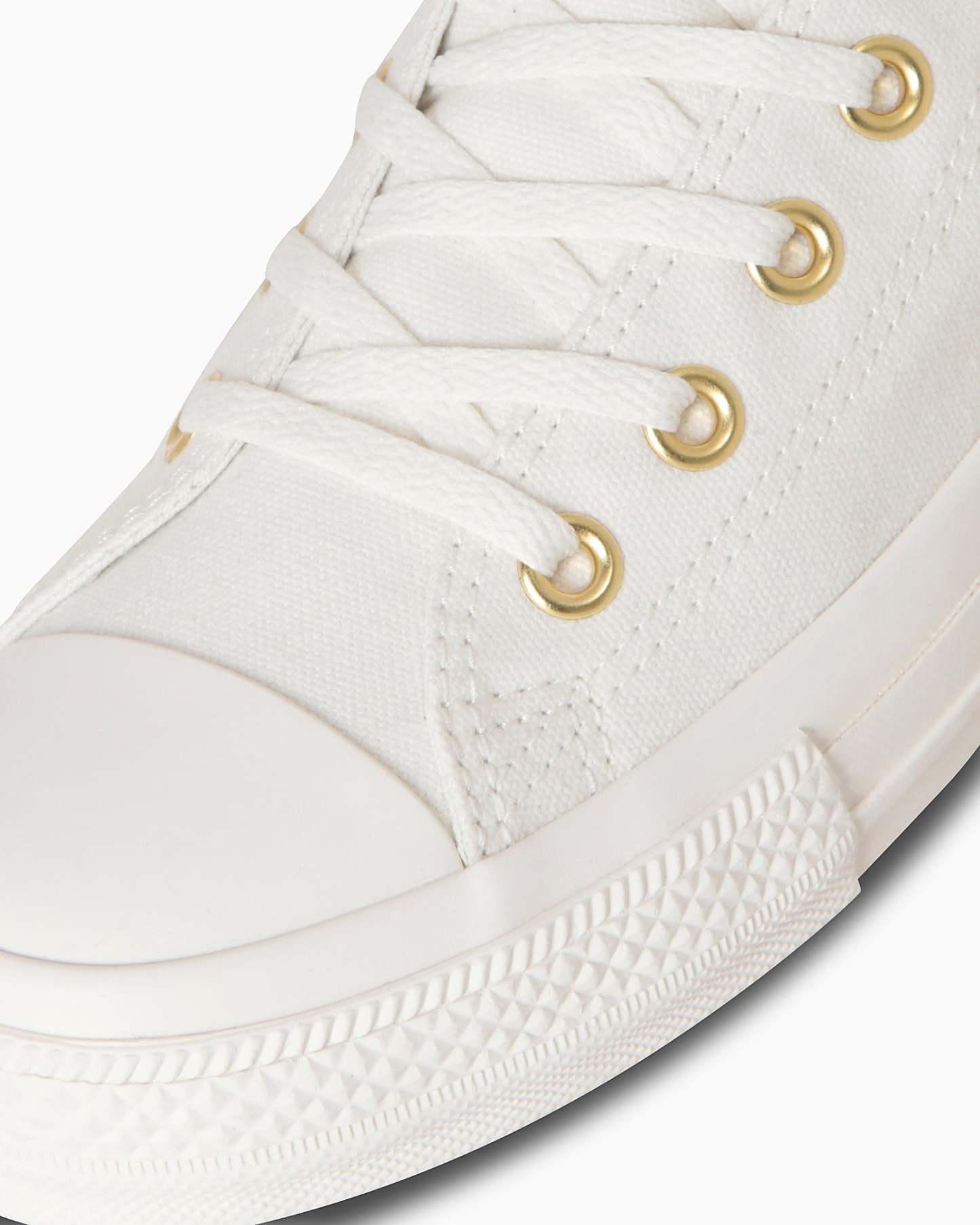 CONVERSE ALL STAR GOLDPATCH HI - ホワイト/ゴールド - 7