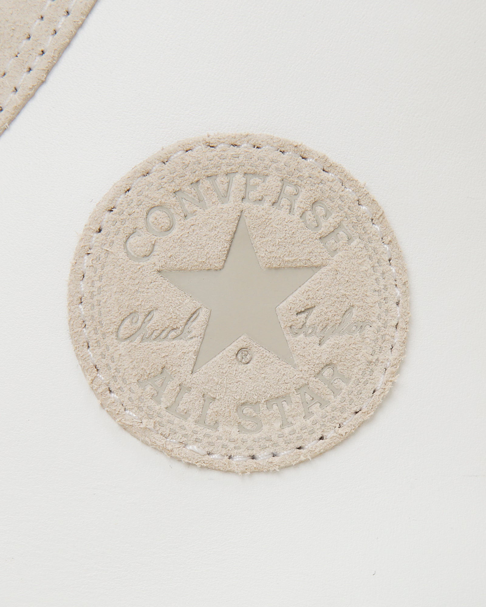 CONVERSE LEATHER ALL STAR Ⓡ LIFTED HI - ホワイト/ライトグレイ - 9