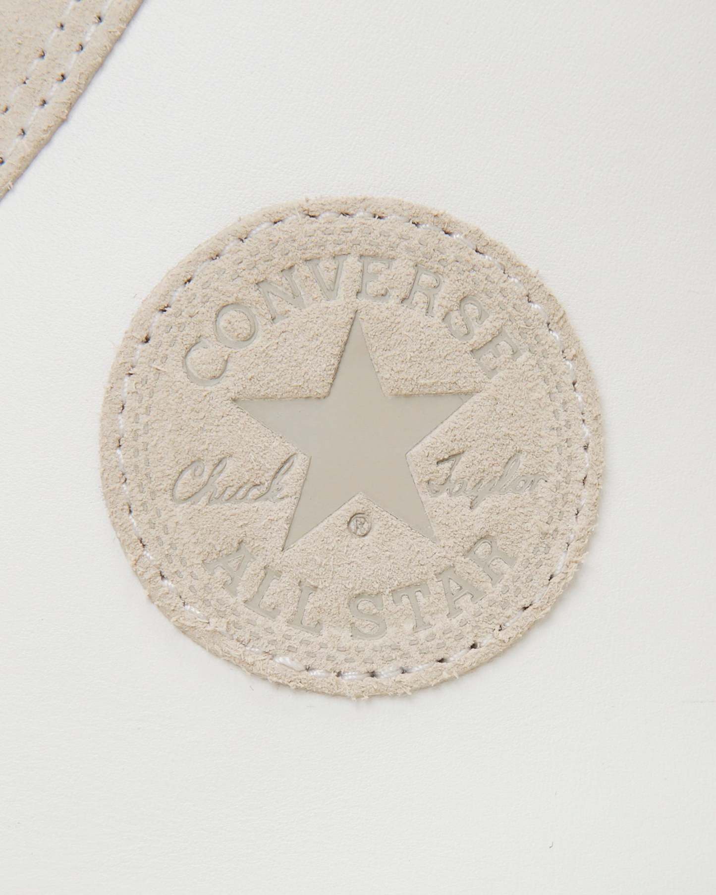 CONVERSE LEATHER ALL STAR Ⓡ LIFTED HI - ホワイト/ライトグレイ - 9
