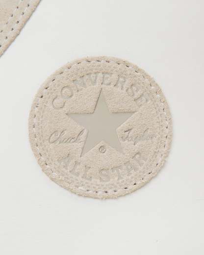 CONVERSE LEATHER ALL STAR Ⓡ LIFTED HI - ホワイト/ライトグレイ - 9