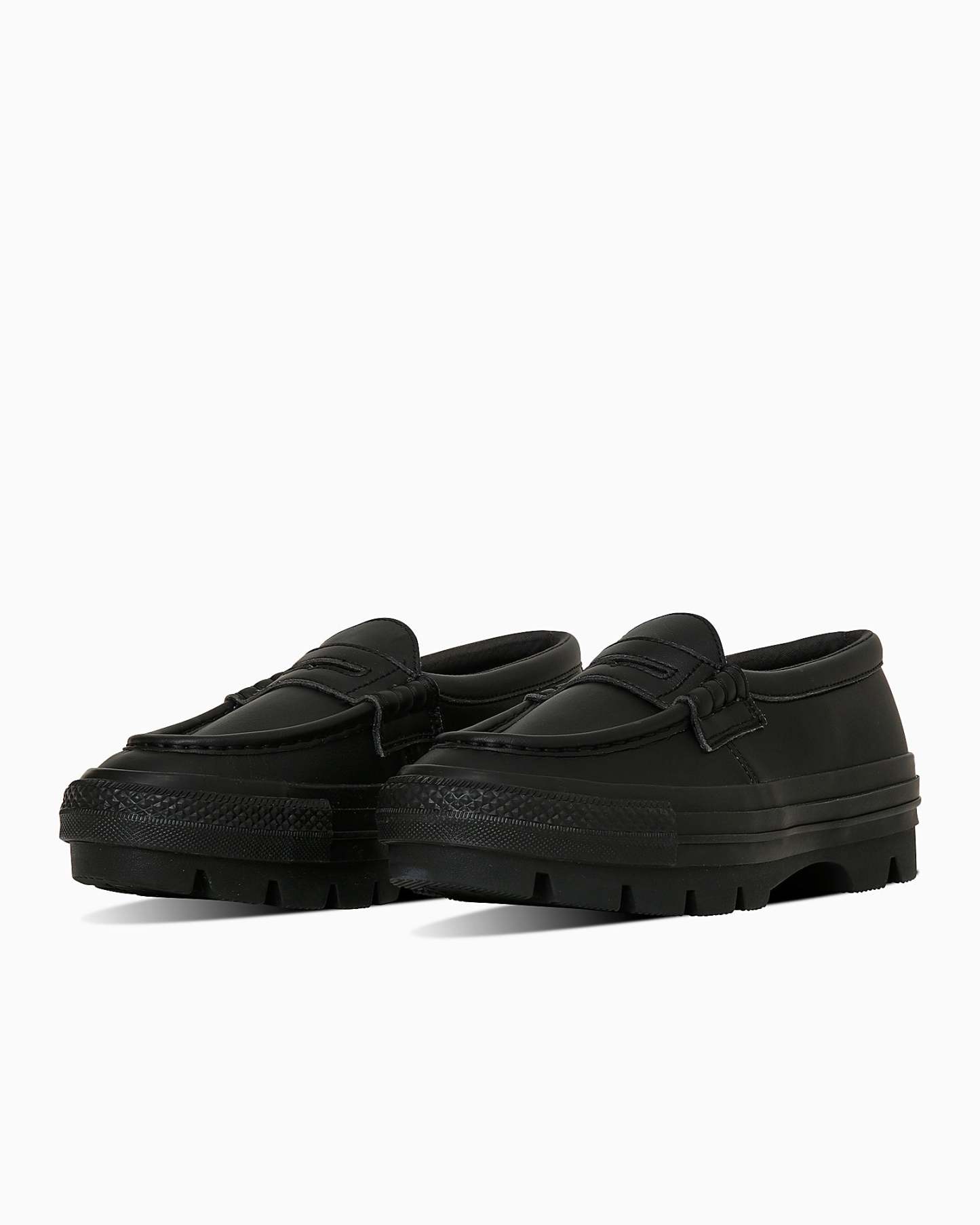CONVERSE ALL STAR CHUNK LOAFER - ブラックモノクローム - 2