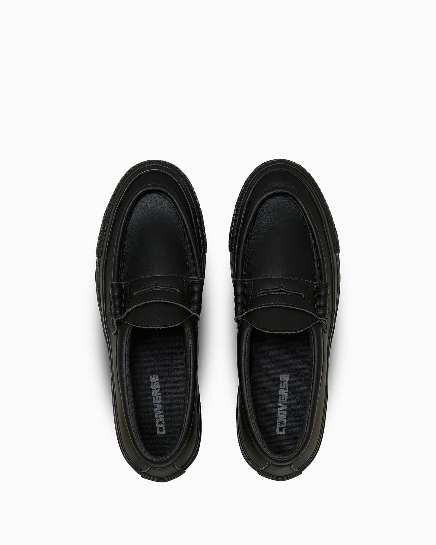 CONVERSE ALL STAR CHUNK LOAFER - ブラックモノクローム - 4