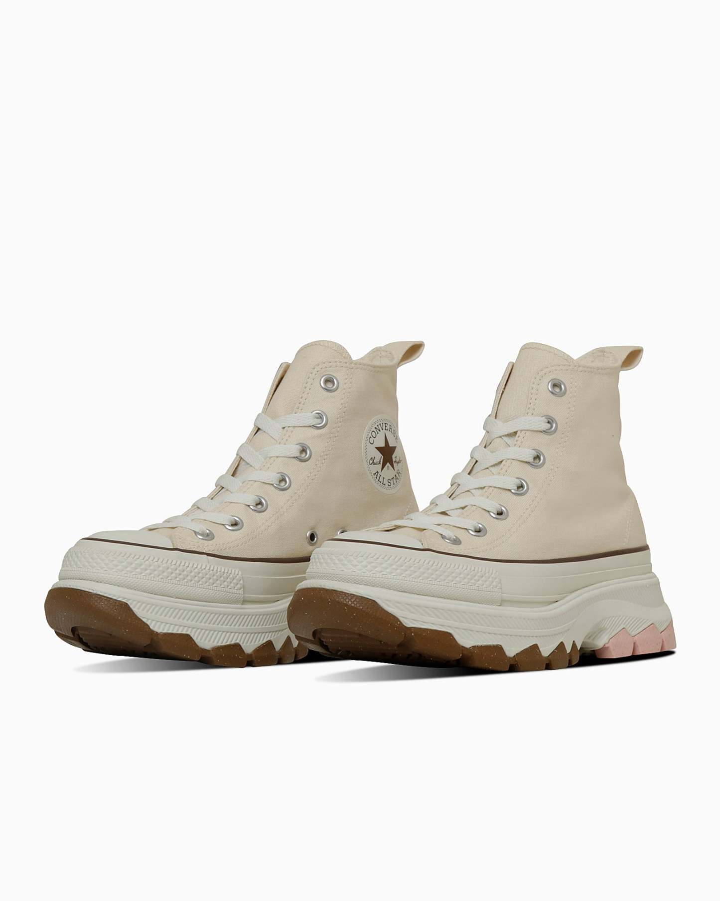 CONVERSE ALL STAR Ⓡ TREKWAVE SW HI - ストロベリーチョコ - 2