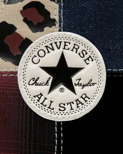 CONVERSE ALL STAR AGED MATERIALBLOC HI - マルチ - 9