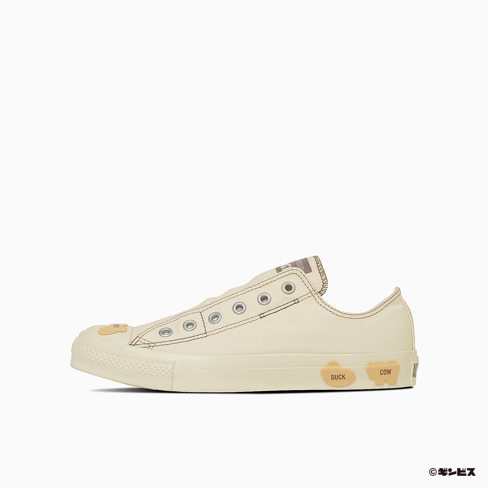 CONVERSE ALL STAR BS SLIP OX / TABEKKO DOUBUTSU - オフホワイト - 1