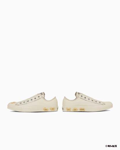 CONVERSE ALL STAR BS SLIP OX / TABEKKO DOUBUTSU - オフホワイト - 10