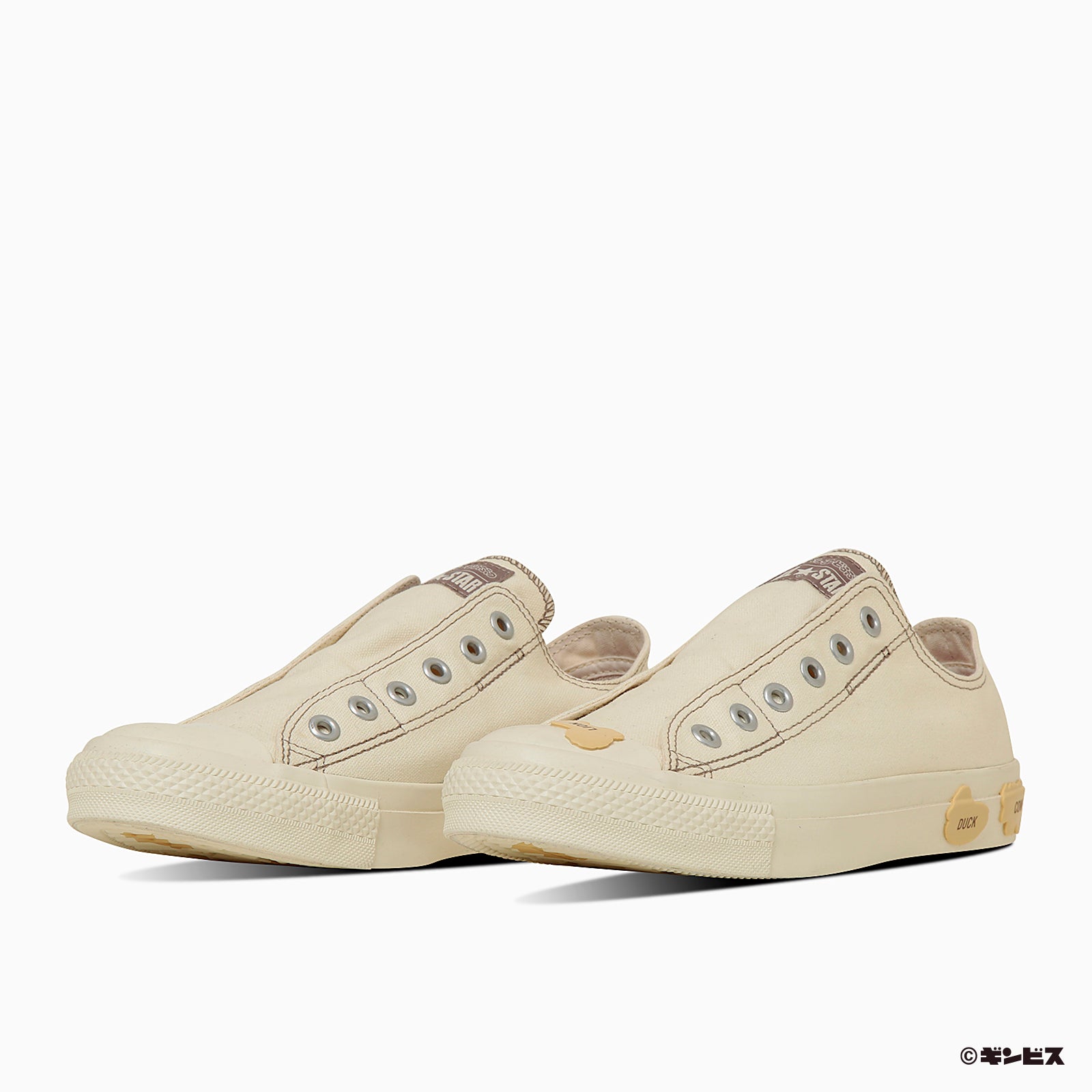 CONVERSE ALL STAR BS SLIP OX / TABEKKO DOUBUTSU - オフホワイト - 2