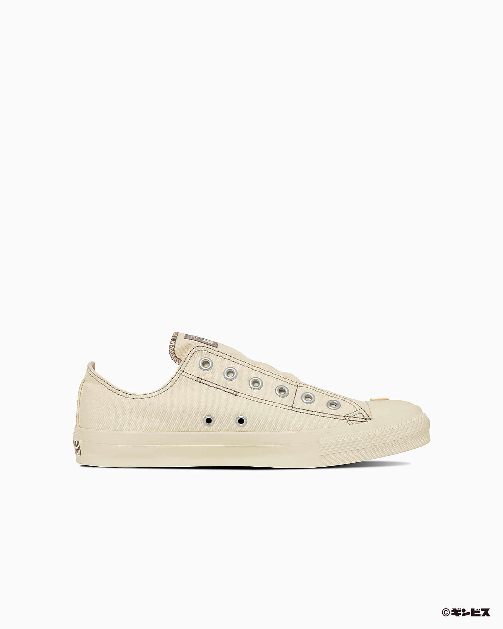 CONVERSE ALL STAR BS SLIP OX / TABEKKO DOUBUTSU - オフホワイト - 3