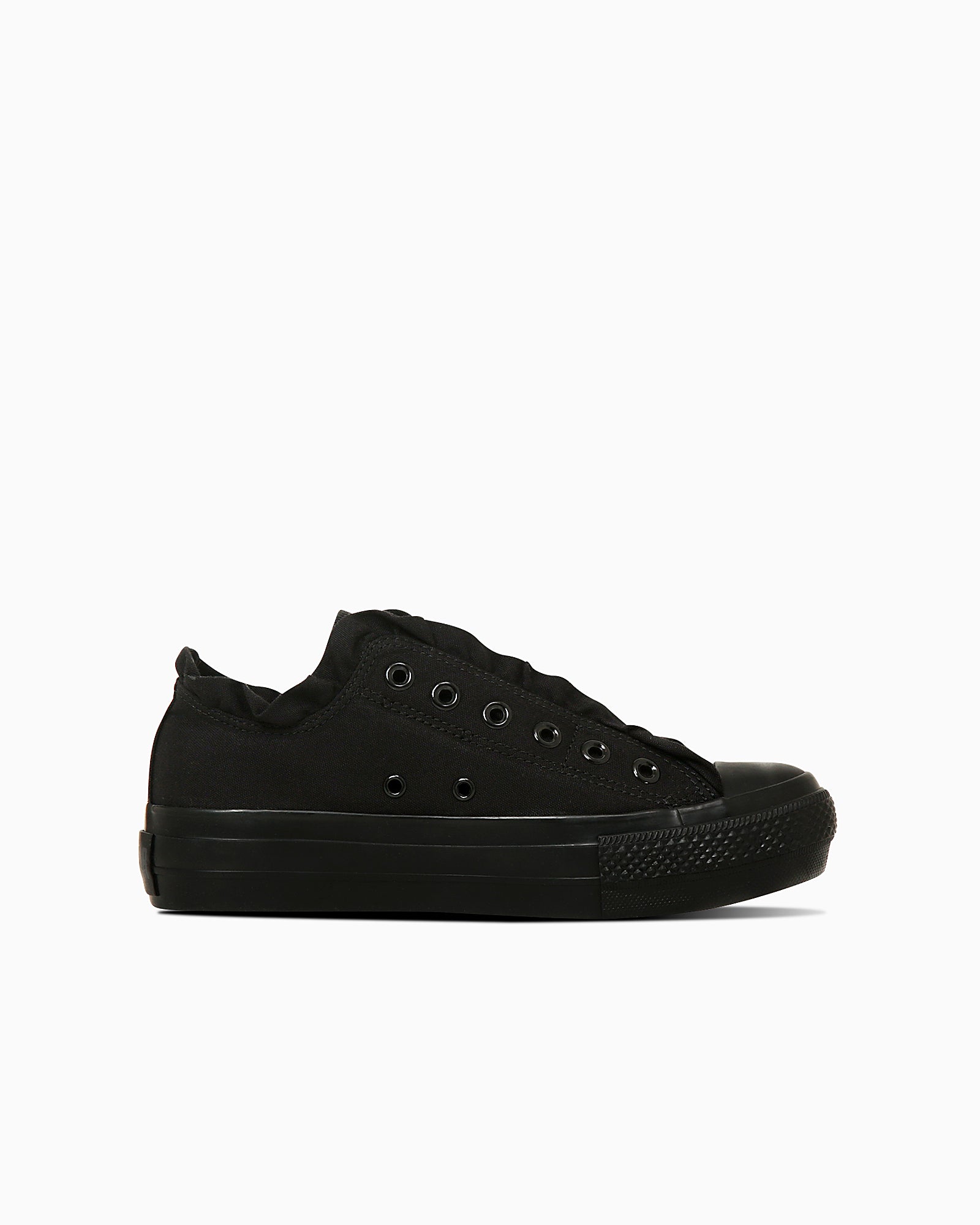 CONVERSE ALL STAR PLTS FRILLSLIP OX - ブラックモノクローム - 3