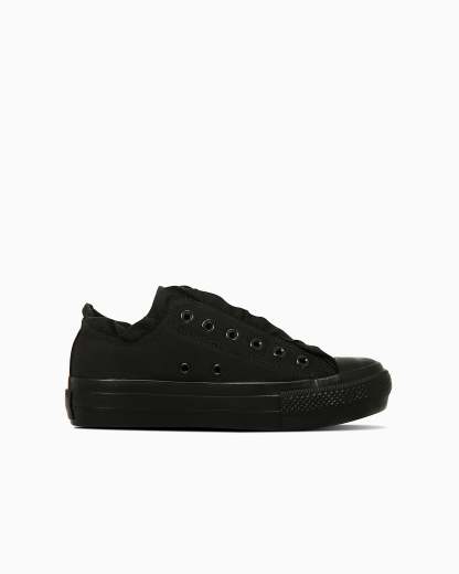 CONVERSE ALL STAR PLTS FRILLSLIP OX - ブラックモノクローム - 3