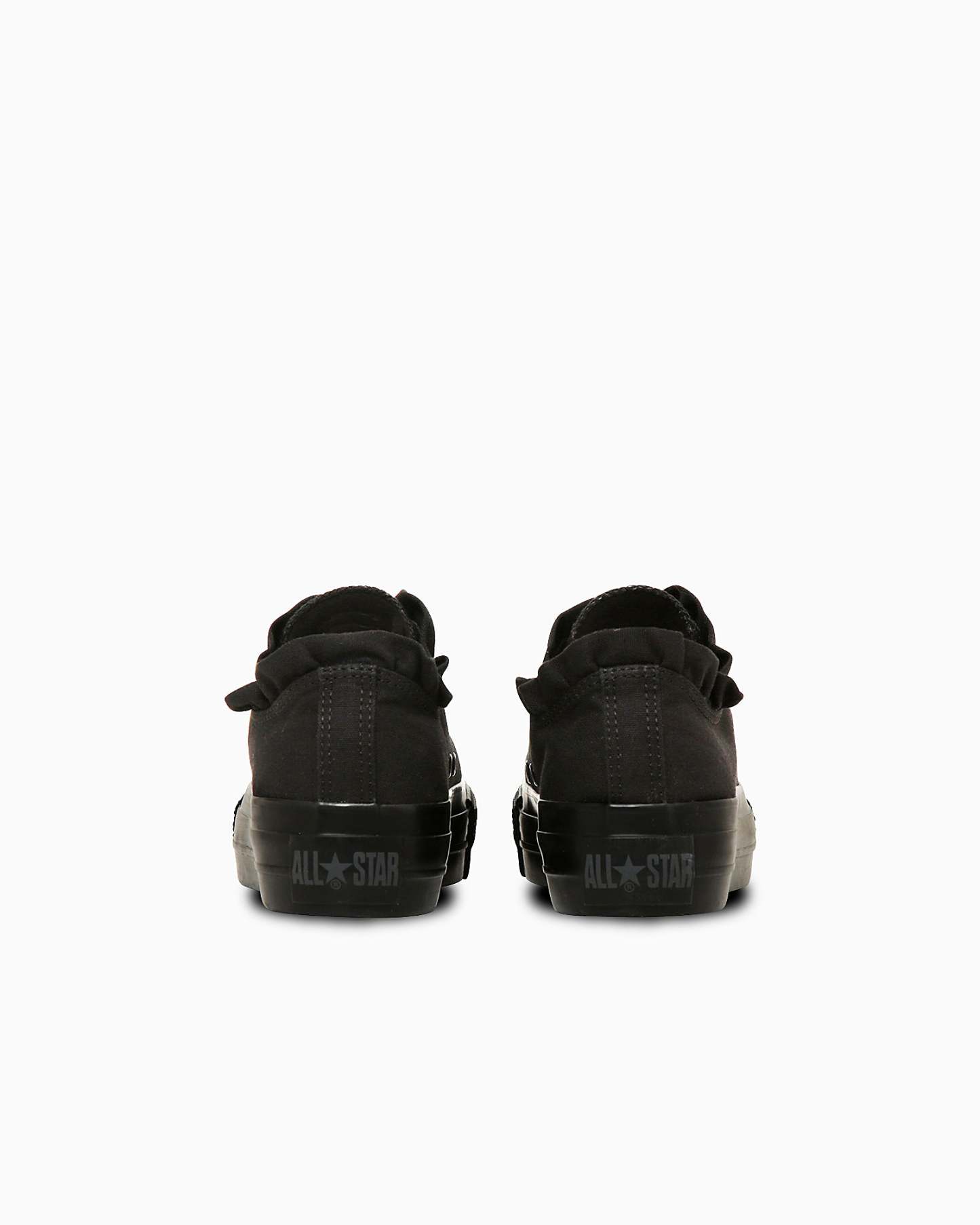CONVERSE ALL STAR PLTS FRILLSLIP OX - ブラックモノクローム - 5