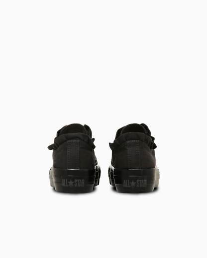 CONVERSE ALL STAR PLTS FRILLSLIP OX - ブラックモノクローム - 5