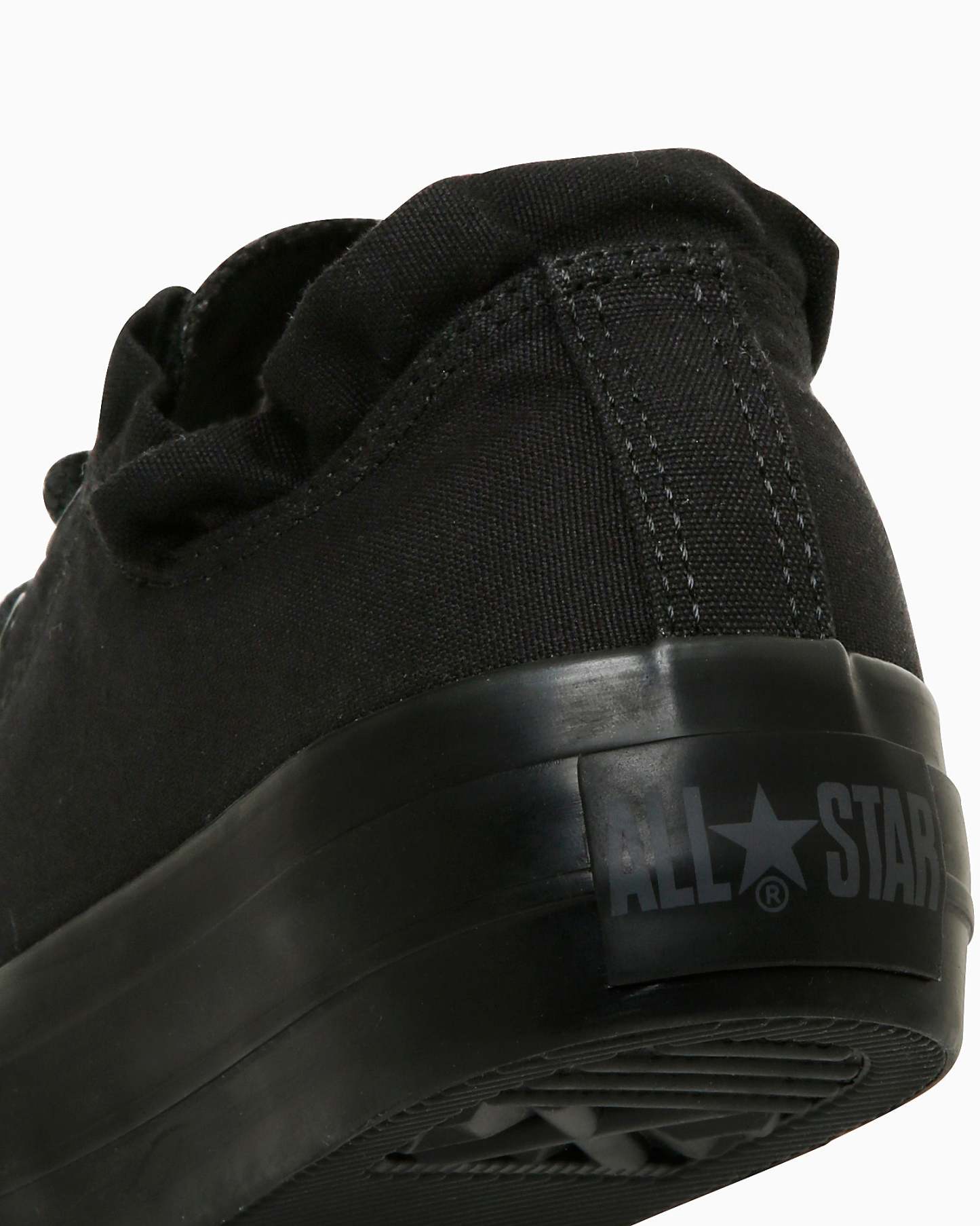 CONVERSE ALL STAR PLTS FRILLSLIP OX - ブラックモノクローム - 8