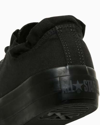 CONVERSE ALL STAR PLTS FRILLSLIP OX - ブラックモノクローム - 8
