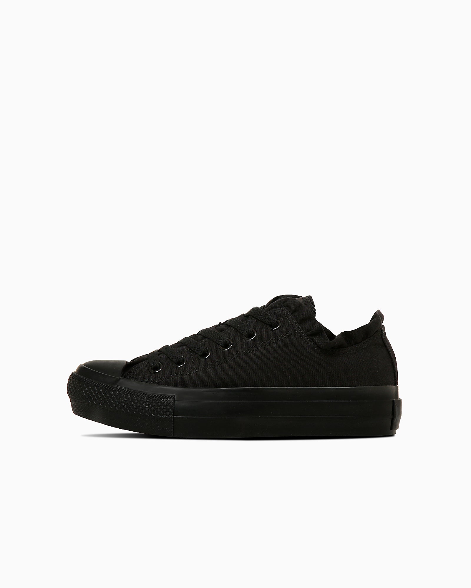 CONVERSE ALL STAR PLTS FRILLSLIP OX - ブラックモノクローム - 9