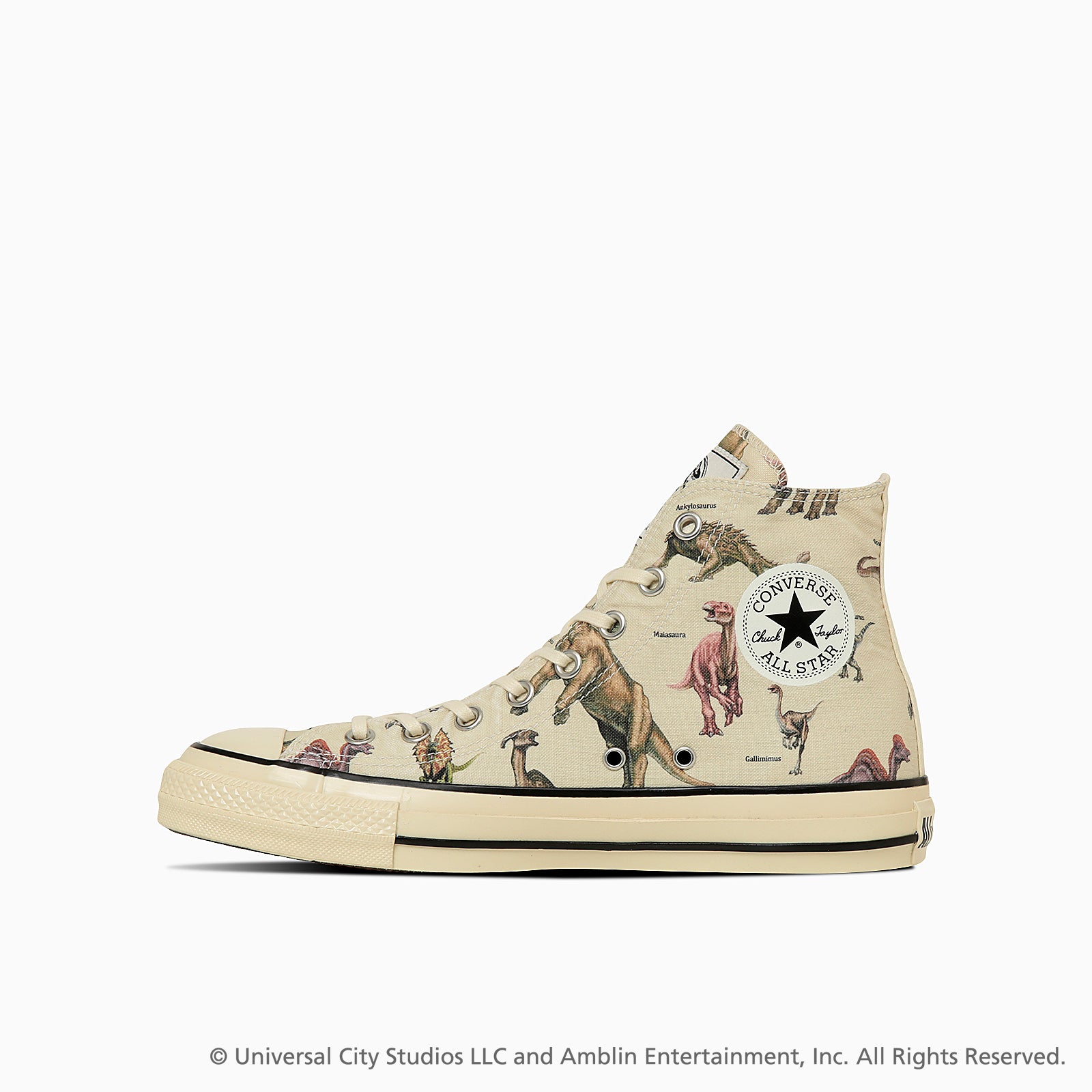 CONVERSE ALL STAR AGED DP HI / JURASSIC PARK - ナチュラル - 1