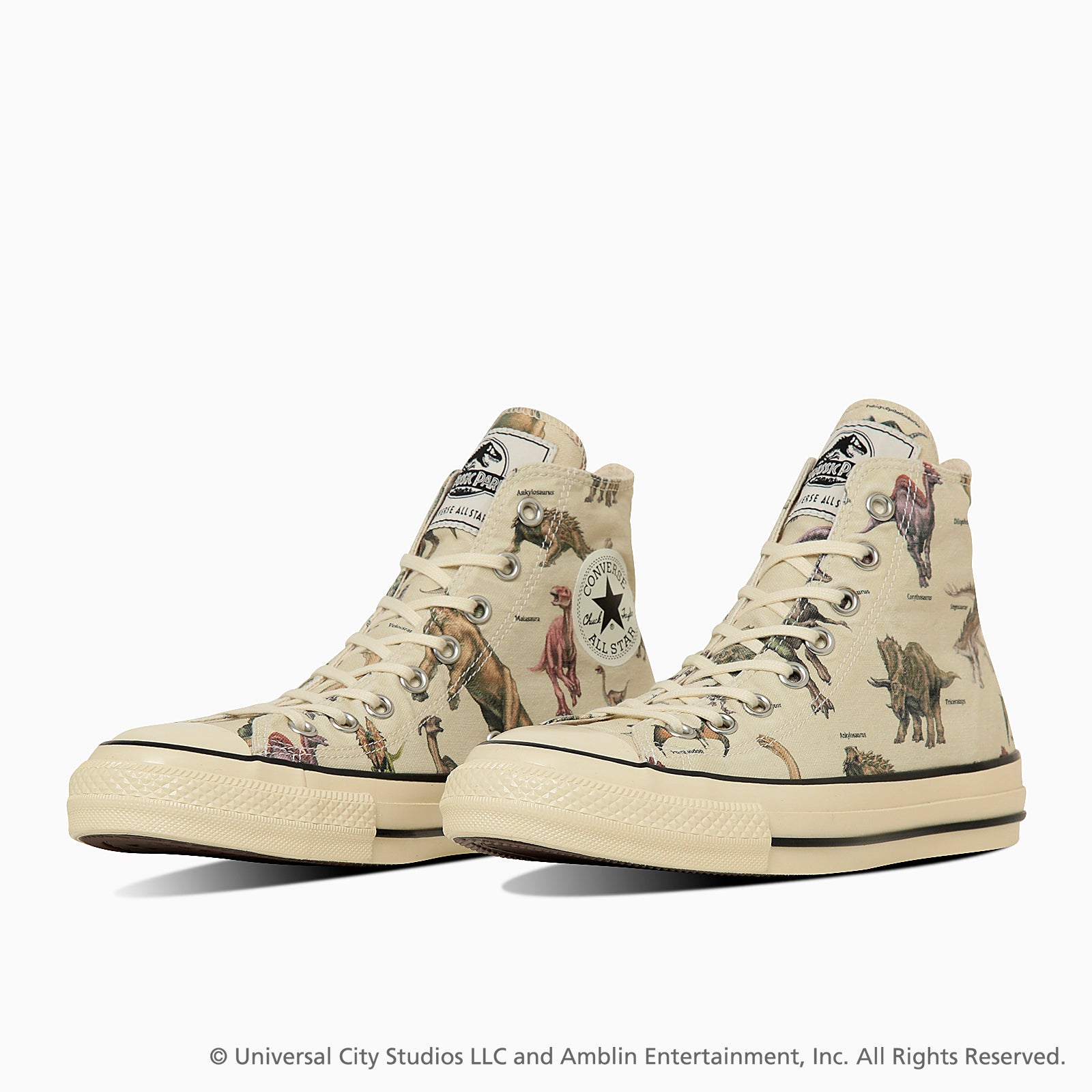 CONVERSE ALL STAR AGED DP HI / JURASSIC PARK - ナチュラル - 2