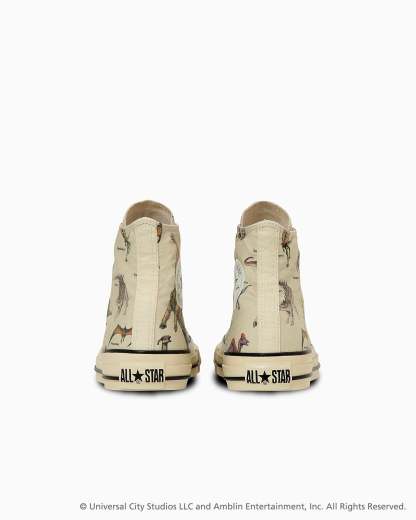 CONVERSE ALL STAR AGED DP HI / JURASSIC PARK - ナチュラル - 5