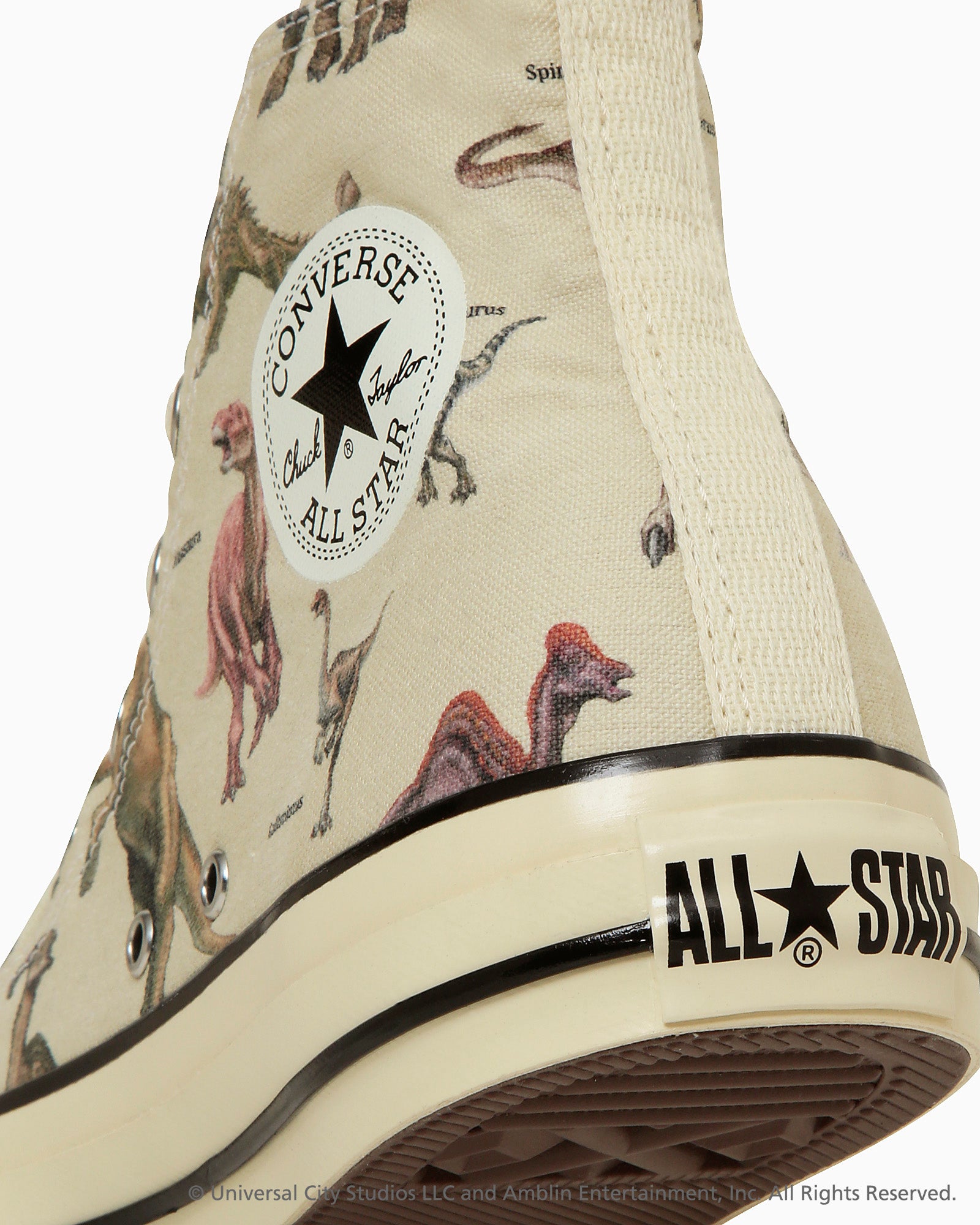 CONVERSE ALL STAR AGED DP HI / JURASSIC PARK - ナチュラル - 8