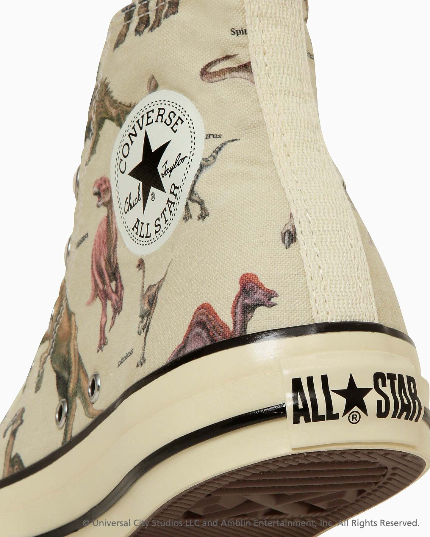 CONVERSE ALL STAR AGED DP HI / JURASSIC PARK - ナチュラル - 8