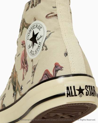CONVERSE ALL STAR AGED DP HI / JURASSIC PARK - ナチュラル - 8