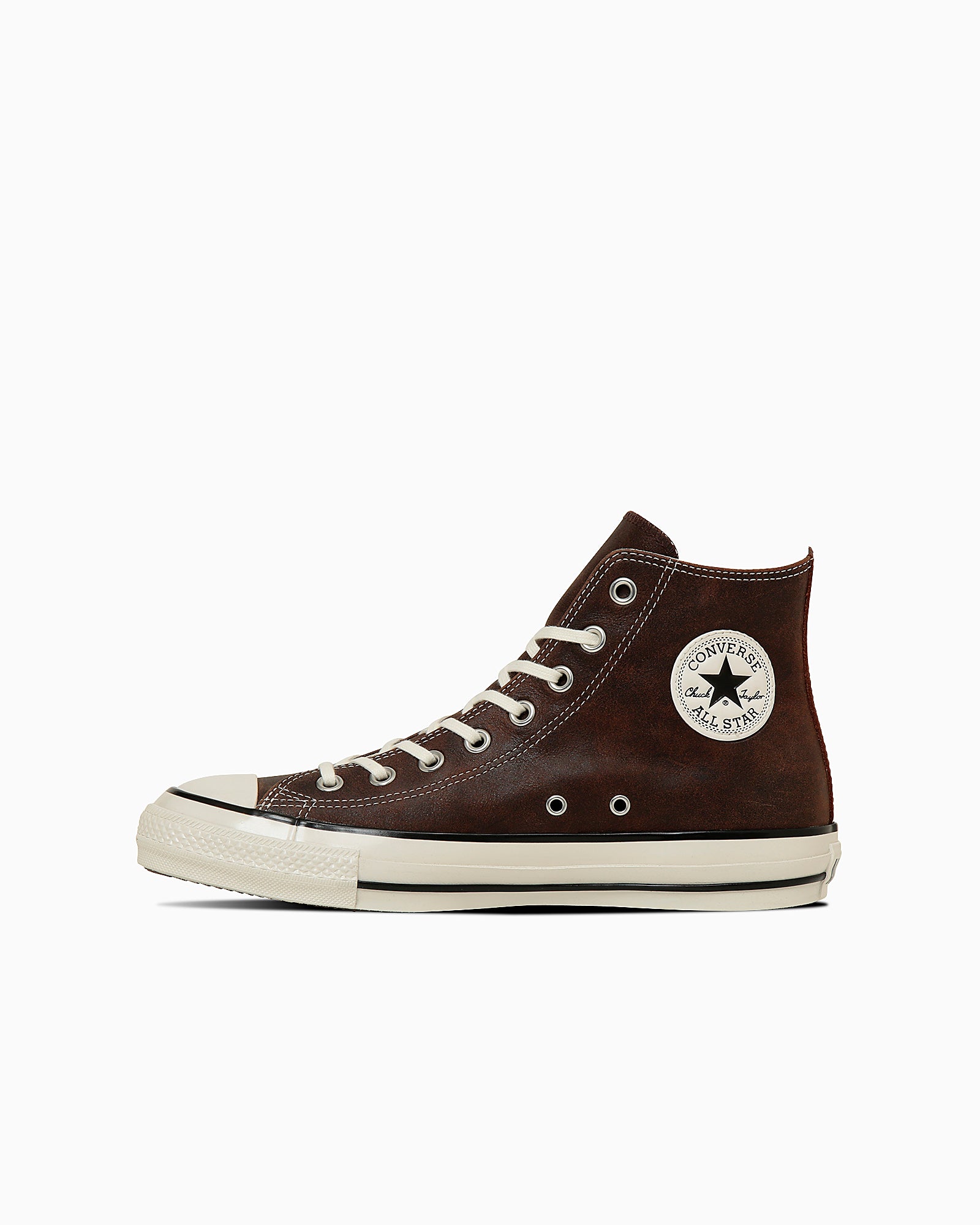 CONVERSE ALL STAR AGED WAXEDLEATHER HI - アンティークブラウン - 1