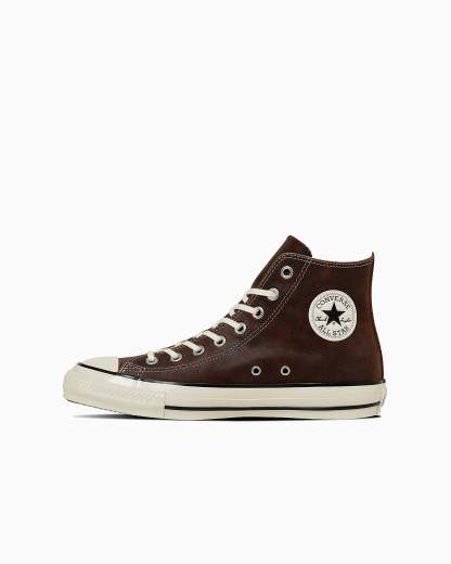 CONVERSE ALL STAR AGED WAXEDLEATHER HI - アンティークブラウン - 1