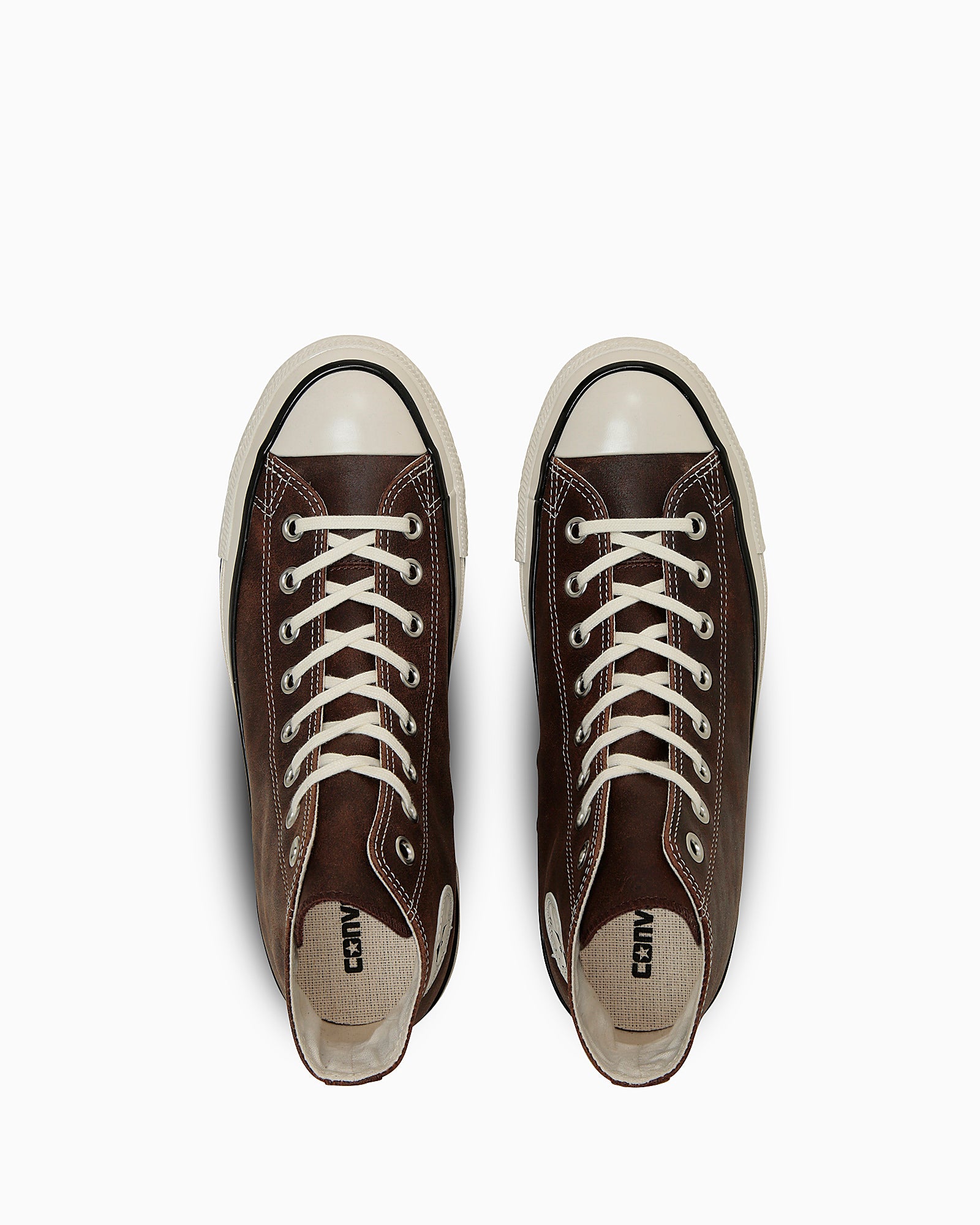 CONVERSE ALL STAR AGED WAXEDLEATHER HI - アンティークブラウン - 4