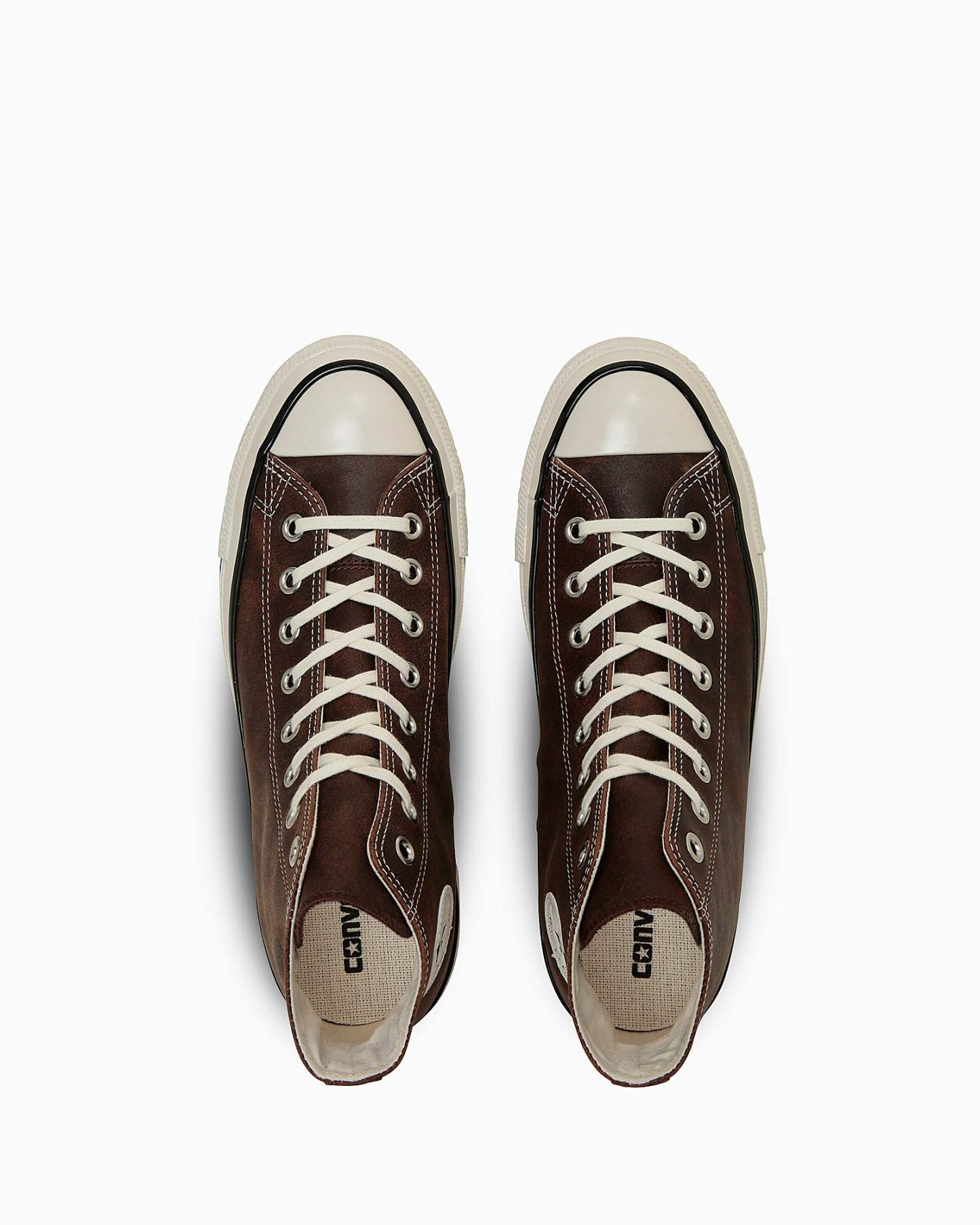CONVERSE ALL STAR AGED WAXEDLEATHER HI - アンティークブラウン - 4