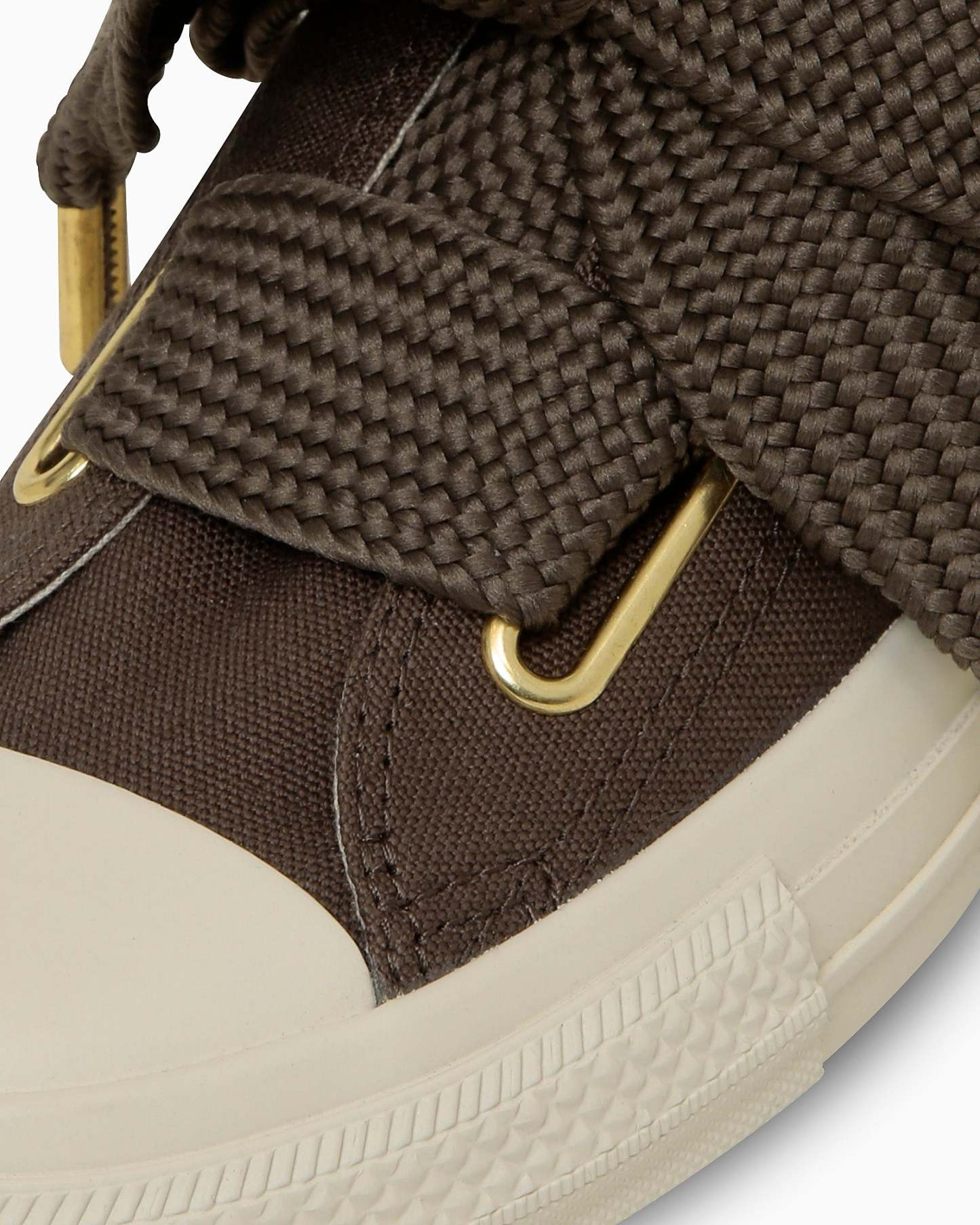 CONVERSE ALL STAR RIBBONLACE SLIP OX - ダークトープ - 7
