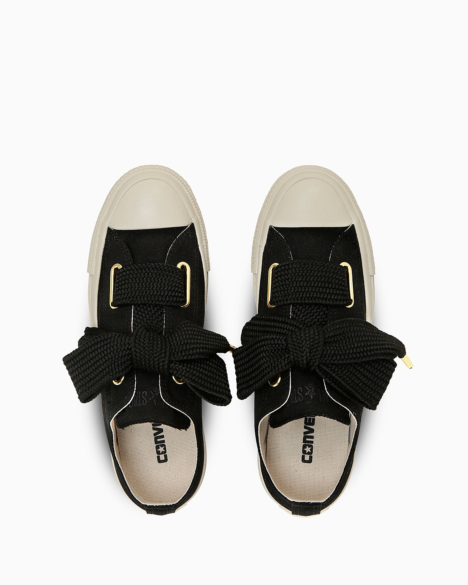 CONVERSE ALL STAR RIBBONLACE SLIP OX - ブラック - 4