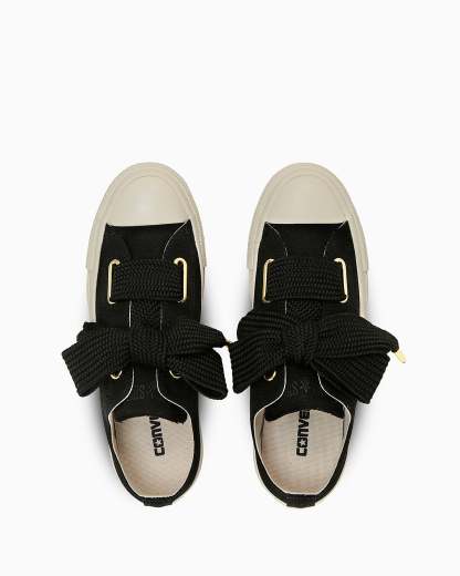 CONVERSE ALL STAR RIBBONLACE SLIP OX - ブラック - 4