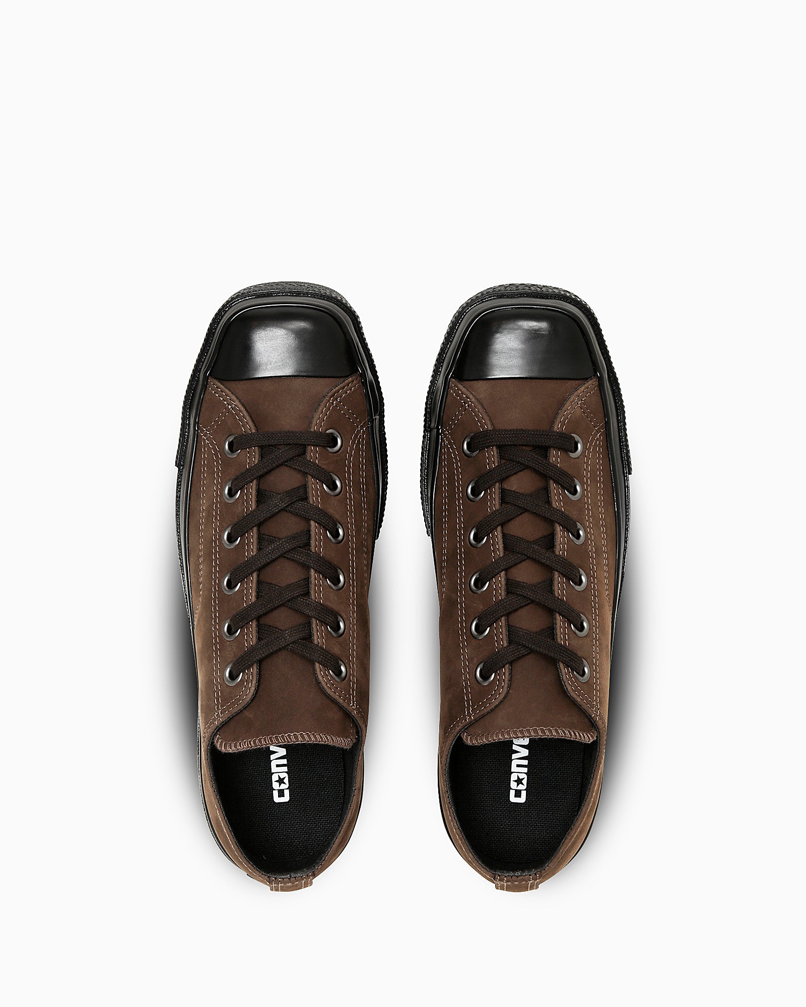 CONVERSE ALL STAR SQUARETOE NB OX - ダークブラウン/ブラック - 4