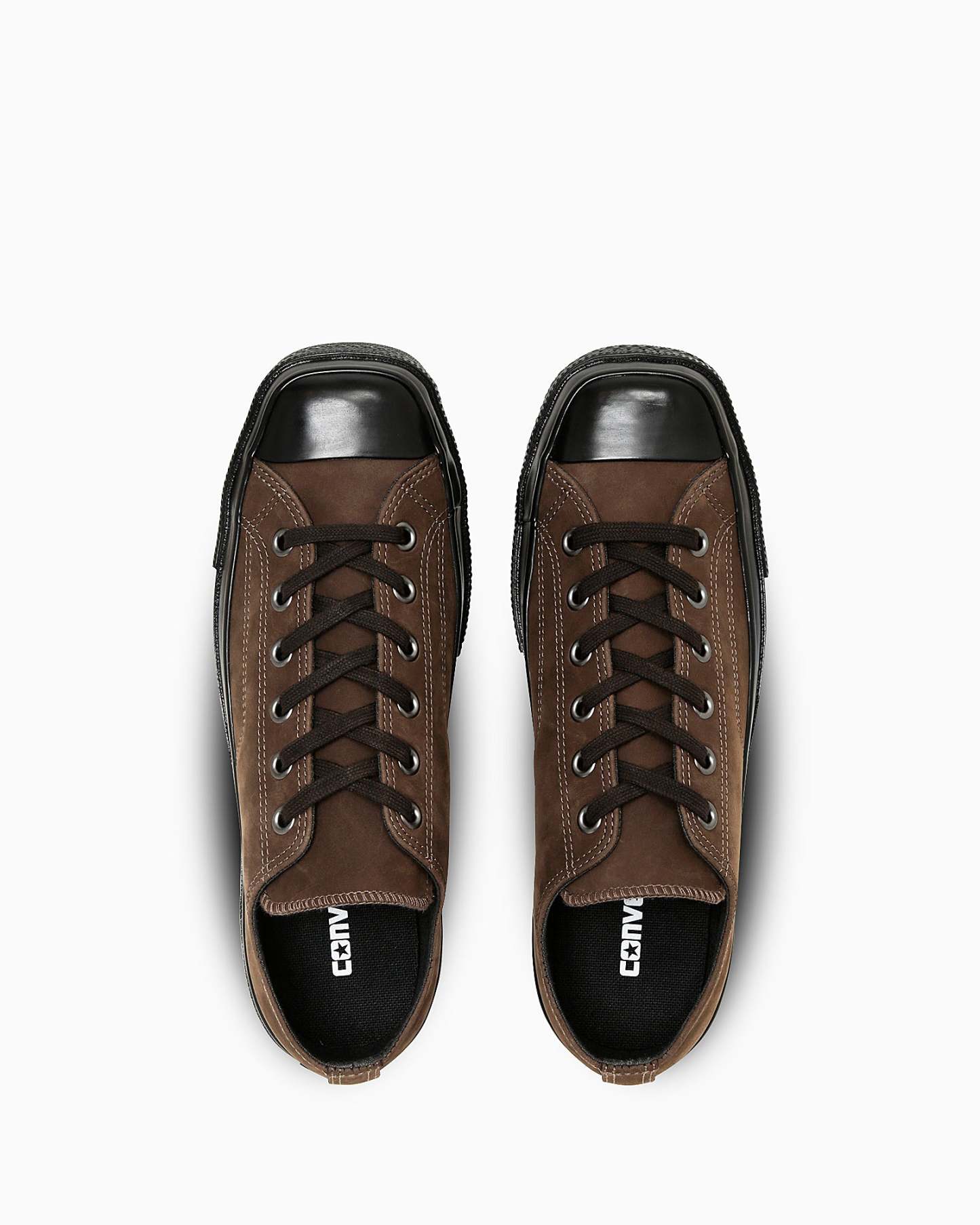 CONVERSE ALL STAR SQUARETOE NB OX - ダークブラウン/ブラック - 4