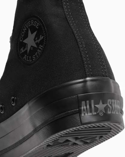 CONVERSE ALL STAR SQUARETOE HI - ブラック/ブラック - 8