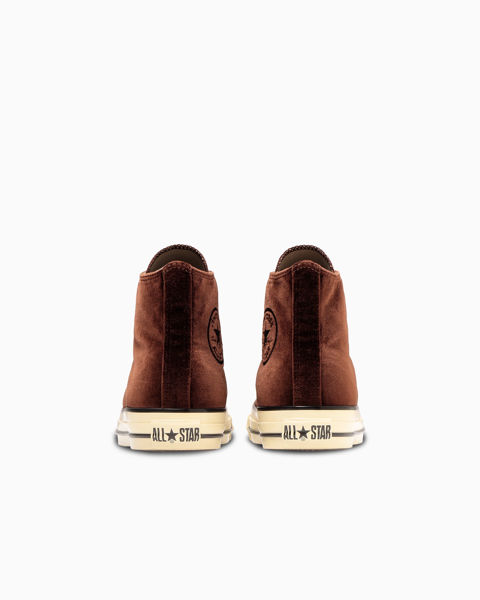 CONVERSE ALL STAR AGED VELVET HI - ブラウン/ブラック - 5