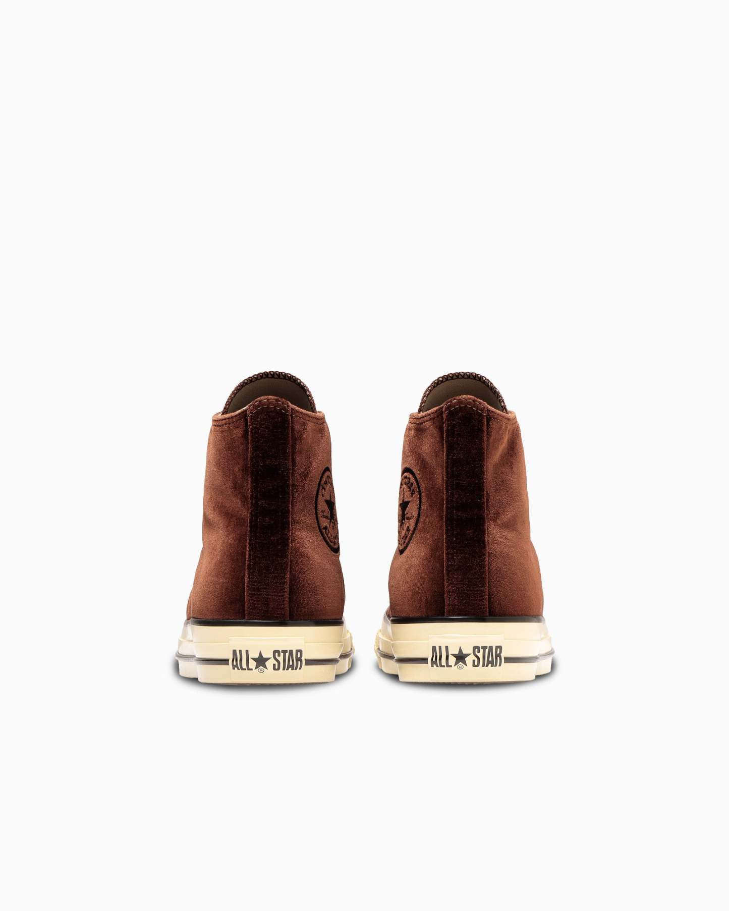 CONVERSE ALL STAR AGED VELVET HI - ブラウン/ブラック - 5