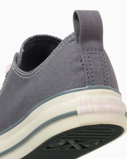CONVERSE ALL STAR SS OX - グレイ/ピンク - 8