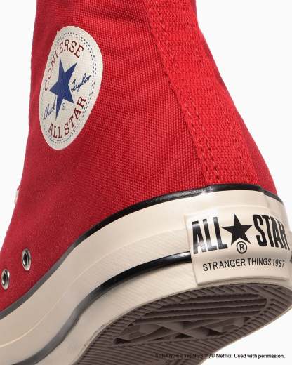 CONVERSE ALL STAR AGED 87 CL HI / STRANGER THINGS 5 - レッド - 8