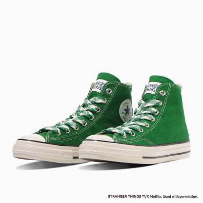CONVERSE ALL STAR AGED 87 CL HI / STRANGER THINGS 5 - グリーン - 2