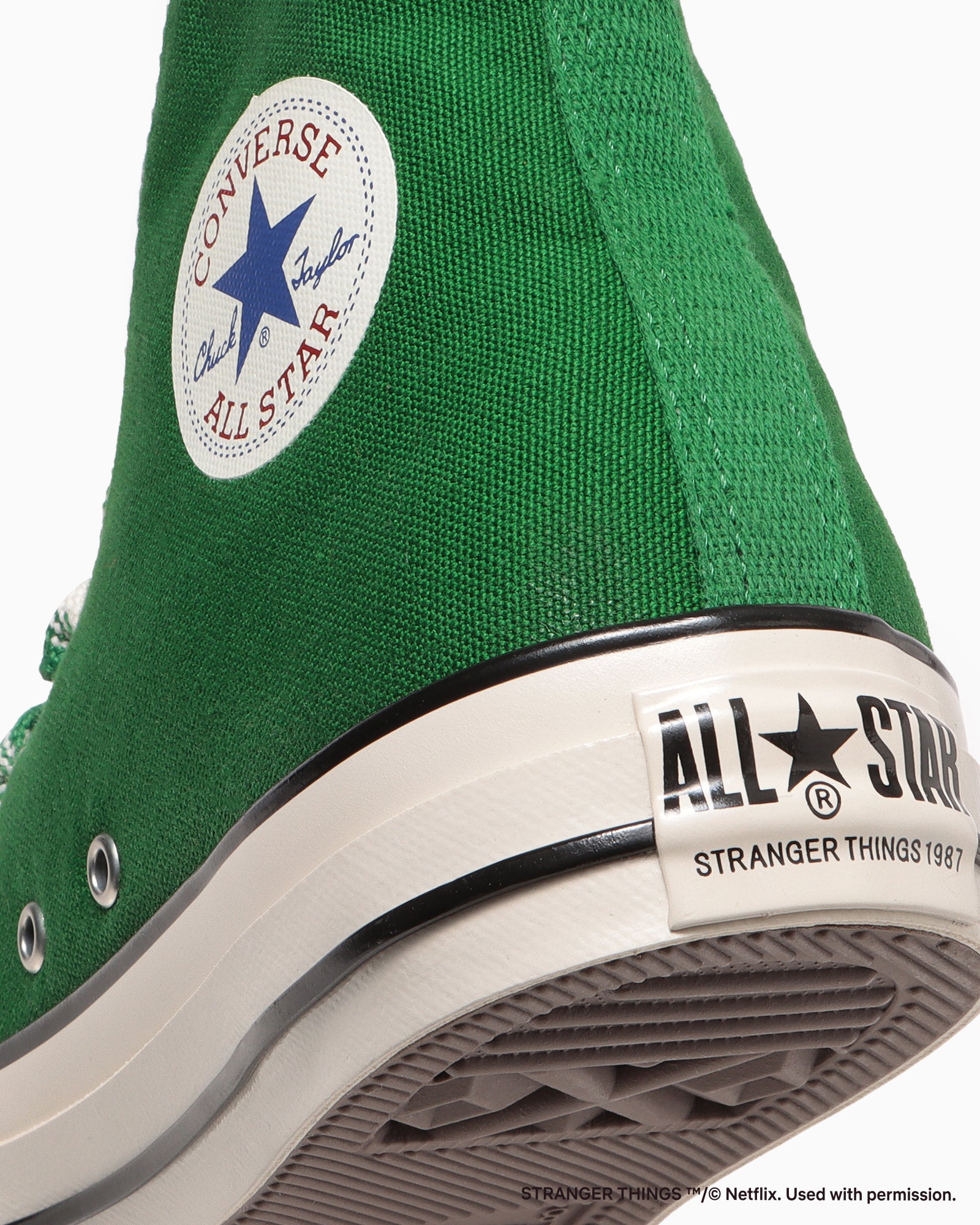 CONVERSE ALL STAR AGED 87 CL HI / STRANGER THINGS 5 - グリーン - 8