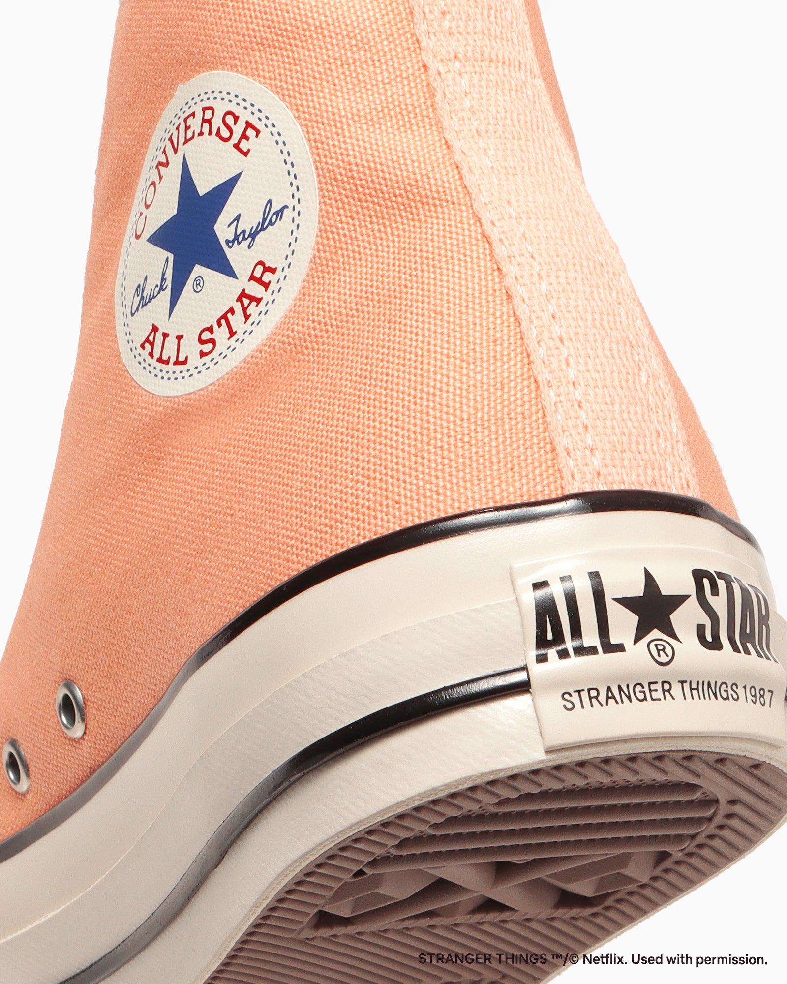 CONVERSE ALL STAR AGED 87 CL HI / STRANGER THINGS 5 - ピーチ - 8